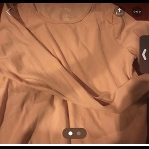 pink long sleeve tee